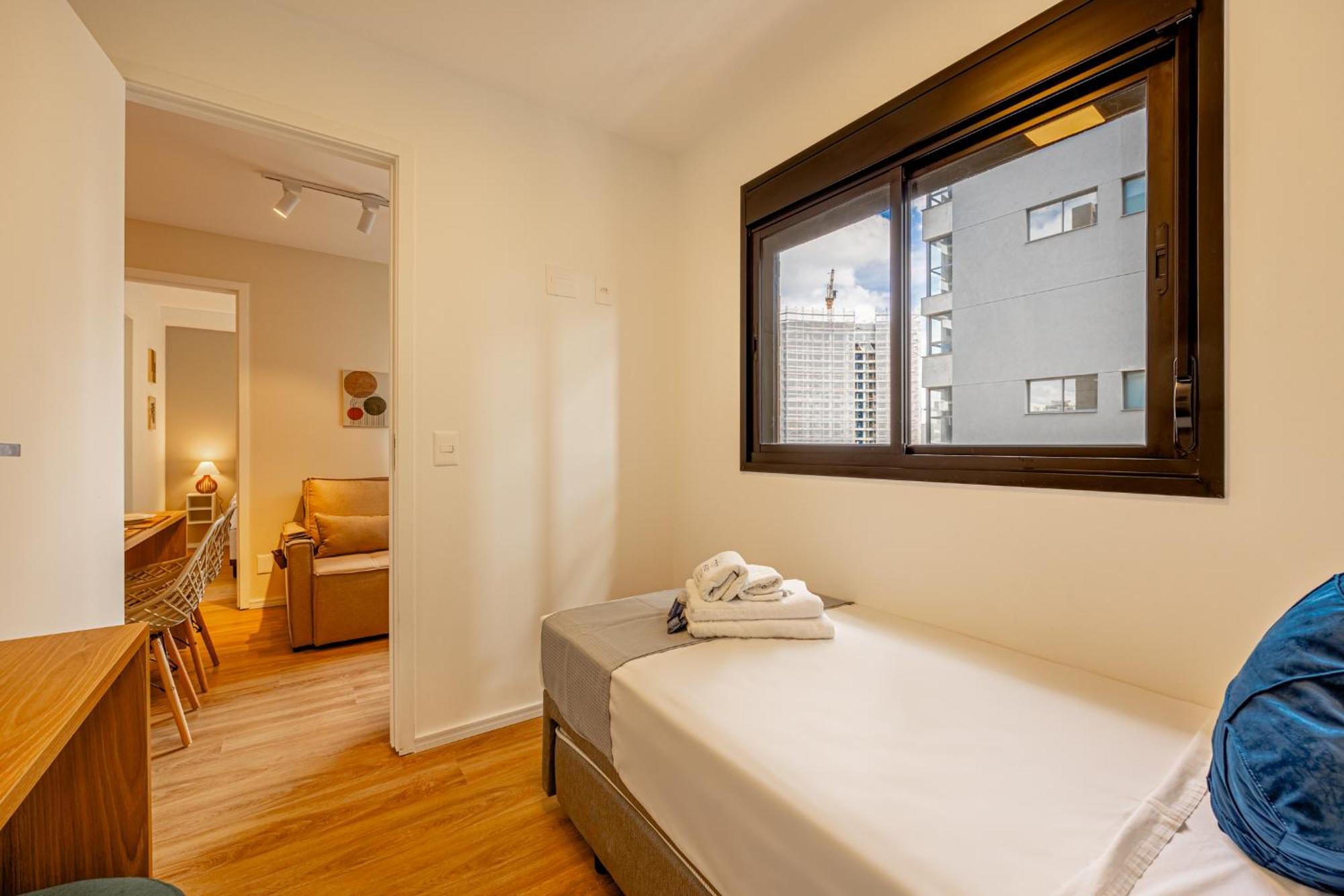 Apartment Easy Star - Belo De 2 Quartos Em Moema - Gw03i *