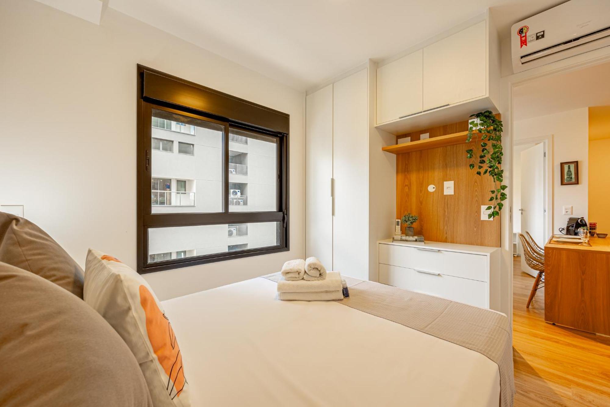 Apartment Easy Star - Belo De 2 Quartos Em Moema - Gw03i *