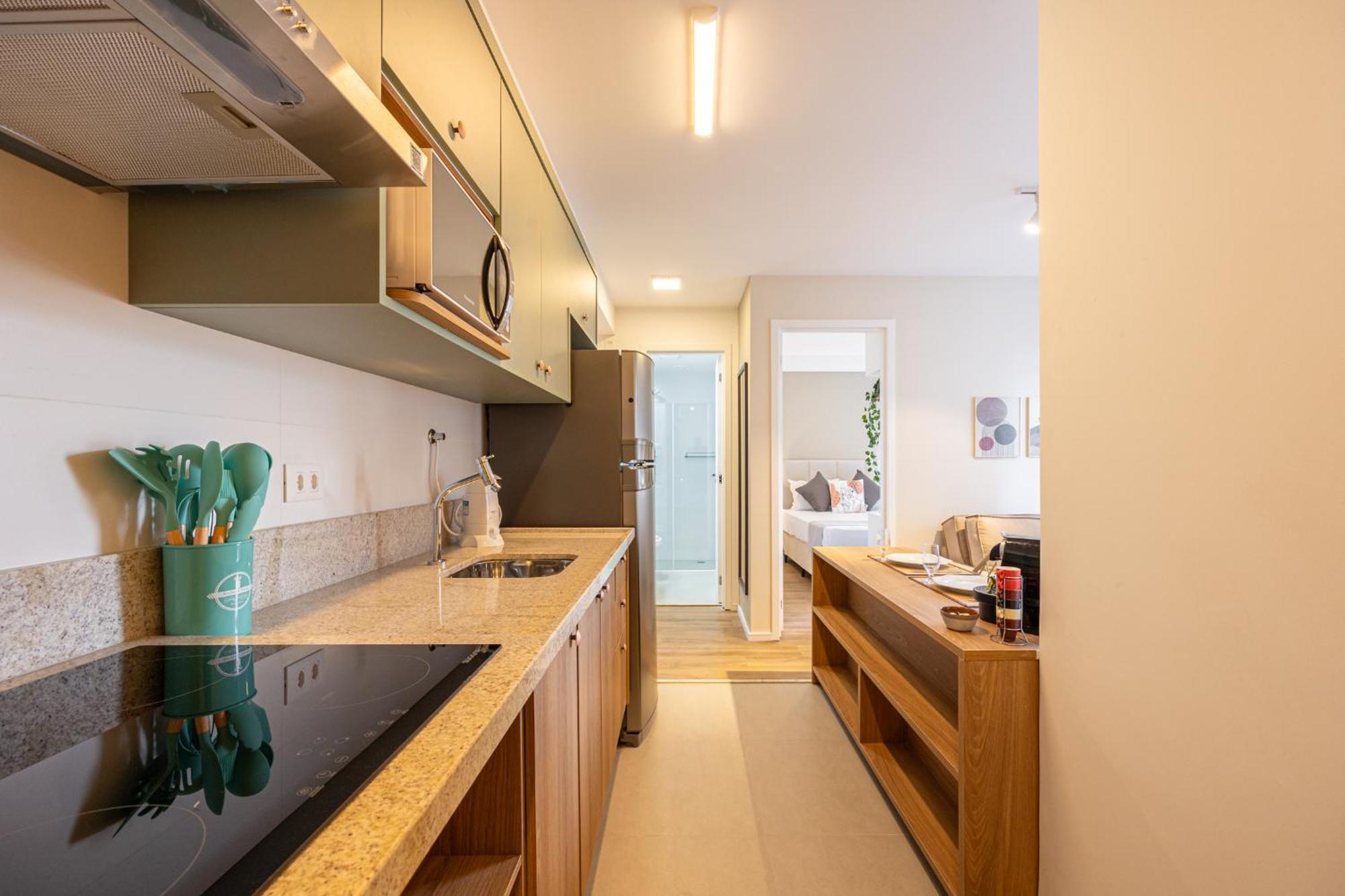 Apartment Easy Star - Belo De 2 Quartos Em Moema - Gw03i *