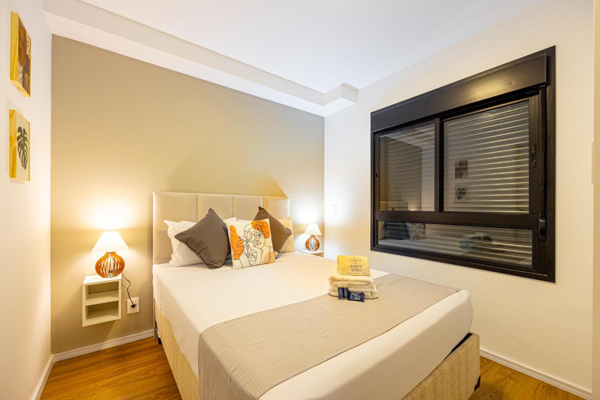 Apartment Easy Star - Belo De 2 Quartos Em Moema - Gw03i Sao Paulo