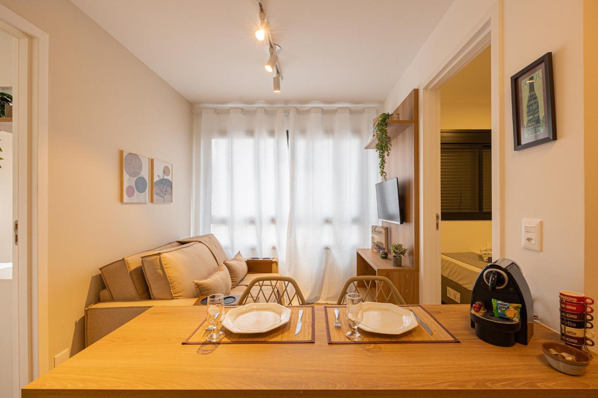 Apartment Easy Star - Belo De 2 Quartos Em Moema - Gw03i