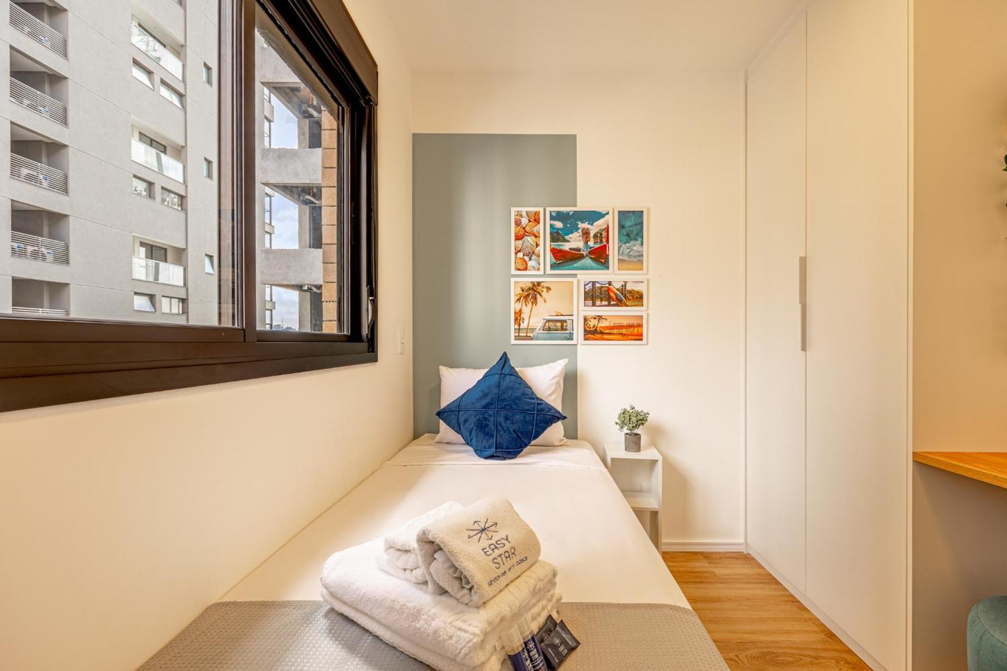 Apartment Easy Star - Belo De 2 Quartos Em Moema - Gw03i Sao Paulo