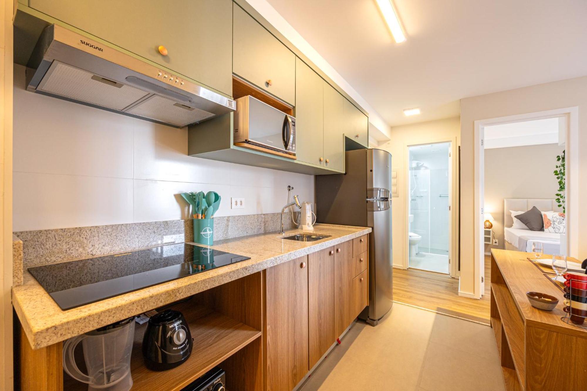 Apartment Easy Star - Belo De 2 Quartos Em Moema - Gw03i