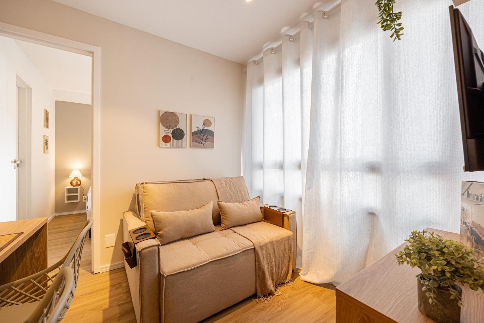 Apartamento Easy Star - Belo De 2 Quartos Em Moema - Gw03i